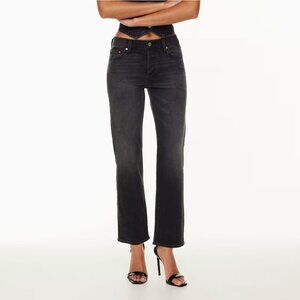 Aritzia Denim Forum The Arlo Lo-Rise Straight Jean in 24
